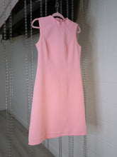 Load image into Gallery viewer, 60s Baby Pink Mod Dress-sz 12

