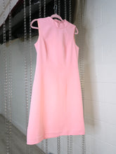 Load image into Gallery viewer, 60s Baby Pink Mod Dress-sz 12
