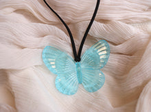 Load image into Gallery viewer, 70s Mega Butterfly Cord Necklace
